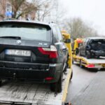 11.12.2020. Kielce. Kraksa na ul. Kościuszki / Wiktor Taszłow / Radio Kielce