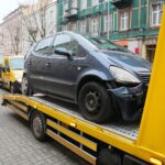 11.12.2020. Kielce. Kraksa na ul. Kościuszki / Wiktor Taszłow / Radio Kielce