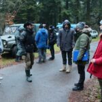 12.12.2020. Kielce. Plan zdjęciowy filmu „Zomoza” / Wiktor Taszłow / Radio Kielce