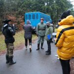 12.12.2020. Kielce. Plan zdjęciowy filmu „Zomoza” / Wiktor Taszłow / Radio Kielce