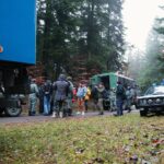 12.12.2020. Kielce. Plan zdjęciowy filmu „Zomoza” / Wiktor Taszłow / Radio Kielce