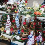 12.12.2020. Kielce. Dekoracje świąteczne na targowisku miejskim / Wiktor Taszłow / Radio Kielce