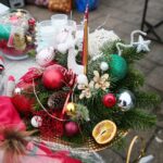 12.12.2020. Kielce. Dekoracje świąteczne na targowisku miejskim / Wiktor Taszłow / Radio Kielce