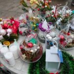 12.12.2020. Kielce. Dekoracje świąteczne na targowisku miejskim / Wiktor Taszłow / Radio Kielce