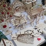 12.12.2020. Kielce. Dekoracje świąteczne na targowisku miejskim / Wiktor Taszłow / Radio Kielce