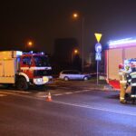 12.12.2020. Kielce. Wypadek na skrzyżowaniu ulic Jesionowej z Klonową / Wiktor Taszłow / Radio Kielce