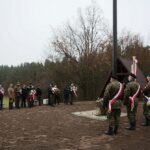 13.12.2020. Łopuszno. 77. rocznica rozstrzelania 15 Polaków przez hitlerowców / Wiktor Taszłow / Radio Kielce