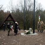 13.12.2020. Łopuszno. 77. rocznica rozstrzelania 15 Polaków przez hitlerowców / Wiktor Taszłow / Radio Kielce