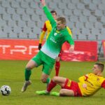 13.12.2020. Kielce. 17. kolejka Fortuna 1 Ligi: Korona Kielce - Radomiak Radom / Wiktor Taszłow / Radio Kielce