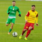 13.12.2020. Kielce. 17. kolejka Fortuna 1 Ligi: Korona Kielce - Radomiak Radom / Wiktor Taszłow / Radio Kielce