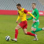 13.12.2020. Kielce. 17. kolejka Fortuna 1 Ligi: Korona Kielce - Radomiak Radom / Wiktor Taszłow / Radio Kielce