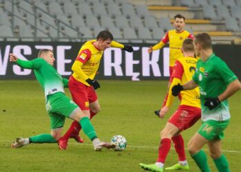 13.12.2020. Kielce. 17. kolejka Fortuna 1 Ligi: Korona Kielce - Radomiak Radom / Wiktor Taszłow / Radio Kielce