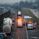 16.12.2020. Kielce. Wypadek na trasie S74 / Wiktor Taszłow / Radio Kielce