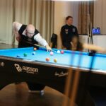 16.12.2020. Kielce. Mistrzostwa Polski w bilard / Wiktor Taszłow / Radio Kielce