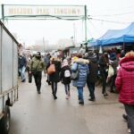 18.12.2020. Kielce. Choinki i karpie na kieleckich targowiskach / Wiktor Taszłow / Radio Kielce