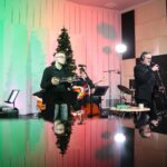 18.12.2020. Studiu Gram Radia Kielce. Koncert Piotr Salata i Kuba Kowalski Quartet / Wiktor Taszłow / Radio Kielce