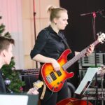 18.12.2020. Studiu Gram Radia Kielce. Koncert Piotr Salata i Kuba Kowalski Quartet / Wiktor Taszłow / Radio Kielce