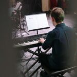 18.12.2020. Studiu Gram Radia Kielce. Koncert Piotr Salata i Kuba Kowalski Quartet / Wiktor Taszłow / Radio Kielce