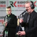 18.12.2020. Studiu Gram Radia Kielce. Koncert Piotr Salata i Kuba Kowalski Quartet / Wiktor Taszłow / Radio Kielce