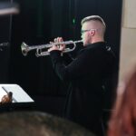 18.12.2020. Studiu Gram Radia Kielce. Koncert Piotr Salata i Kuba Kowalski Quartet / Wiktor Taszłow / Radio Kielce