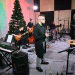 18.12.2020. Studiu Gram Radia Kielce. Koncert Piotr Salata i Kuba Kowalski Quartet / Wiktor Taszłow / Radio Kielce