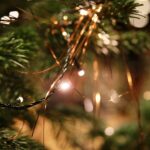 22.12.2020. Kielce. Dekorowanie sceny w Szkole Muzycznej w związku z koncertem sylwestrowym / Wiktor Taszłow / Radio Kielce