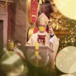 25.12.2020 Kielce. Msza w katedrze. Na zdjęciu: biskup Jan Piotrowski / Wiktor Taszłow / Radio Kielce