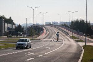 22.09.2020. Kielce. Wiadukt na przedłużeniu ulicy Olszewskiego otwarty / Wiktor Taszłow / Radio Kielce