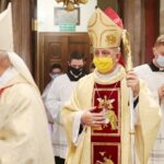 25.12.2020 Kielce. Msza w katedrze. Na zdjęciu: biskup Jan Piotrowski / Wiktor Taszłow / Radio Kielce