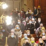 25.12.2020 Kielce. Msza w katedrze / Wiktor Taszłow / Radio Kielce