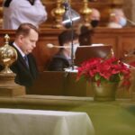 25.12.2020 Kielce. Msza w katedrze / Wiktor Taszłow / Radio Kielce