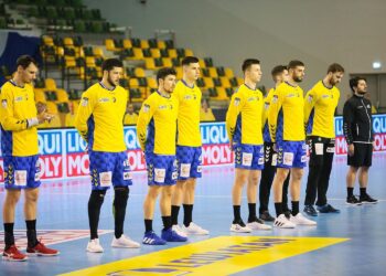 25.11.2020. Kielce. 8. kolejka Ligi Mistrzów. Łomża Vive Kielce - Vardar Skopje / Wiktor Taszłow / Radio Kielce