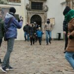 25.12.2020 Święty Krzyż. Turyści / Wiktor Taszłow / Radio Kielce