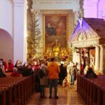 25.12.2020 Święty Krzyż. Szopka / Wiktor Taszłow / Radio Kielce