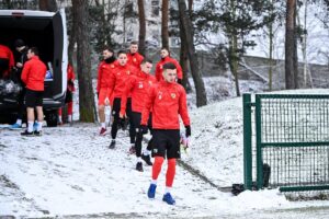 09.01.2021. Kielce. Pierwszy trening piłkarzy Korony / Korona Kielce