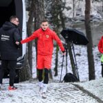 09.01.2021. Kielce. Pierwszy trening piłkarzy Korony / Korona Kielce