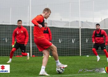 26.01.2021. Belek. Trening piłkarzy Korony / Daniel Mazur / Korona Kielce