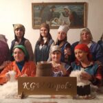 24.01.2020. Topola. Darcie pierza / KGW Topola