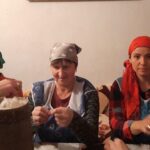 24.01.2020. Topola. Darcie pierza / KGW Topola