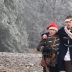 21.01.2021 Małogoszcz. Zdjęcia z planu filmowego „Lazaret 1863-64" / Małogoski Oddział Powstańczy 1863 r Klub Historyczny DK Małogoszcz