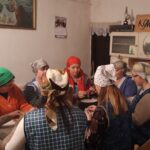 24.01.2020. Topola. Darcie pierza / KGW Topola