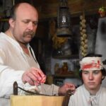 21.01.2021 Małogoszcz. Zdjęcia z planu filmowego „Lazaret 1863-64" / Małogoski Oddział Powstańczy 1863 r Klub Historyczny DK Małogoszcz