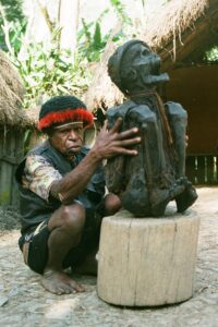 30.01.2021. Muzyczne podróże. Dolina Baliem. Papua Zachodnia. Indonezja / Danuta Rasała