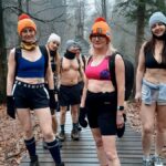 24.01.2021. Święta Katarzyna. Morsy wchodzą na Łysicę / Aneta Zelis