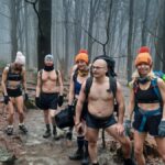 24.01.2021. Święta Katarzyna. Morsy wchodzą na Łysicę / Aneta Zelis