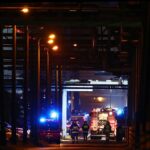 Oświęcim, 07.01.2021. Firma chemiczna Synthos w Oświęcimiu, doszło do wybuchu i pożaru instalacji do przeróbki kauczuku / Łukasz Gągulski / PAP