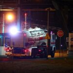 Oświęcim, 07.01.2021. Firma chemiczna Synthos w Oświęcimiu, doszło do wybuchu i pożaru instalacji do przeróbki kauczuku / Łukasz Gągulski / PAP