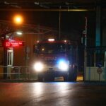 Oświęcim, 07.01.2021. Firma chemiczna Synthos w Oświęcimiu, doszło do wybuchu i pożaru instalacji do przeróbki kauczuku / Łukasz Gągulski / PAP