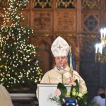 Radom, 27.01.2021. Biskup Marek Solarczyk podczas uroczystości ingresu w katedrze Opieki NMP w Radomiu / Piotr Polak / PAP