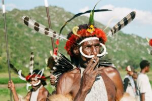 30.01.2021. Muzyczne podróże. Dolina Baliem. Papua Zachodnia. Indonezja / Danuta Rasała